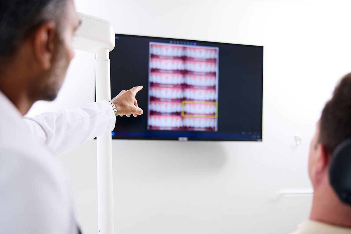 Photos of dentures in Orlando.